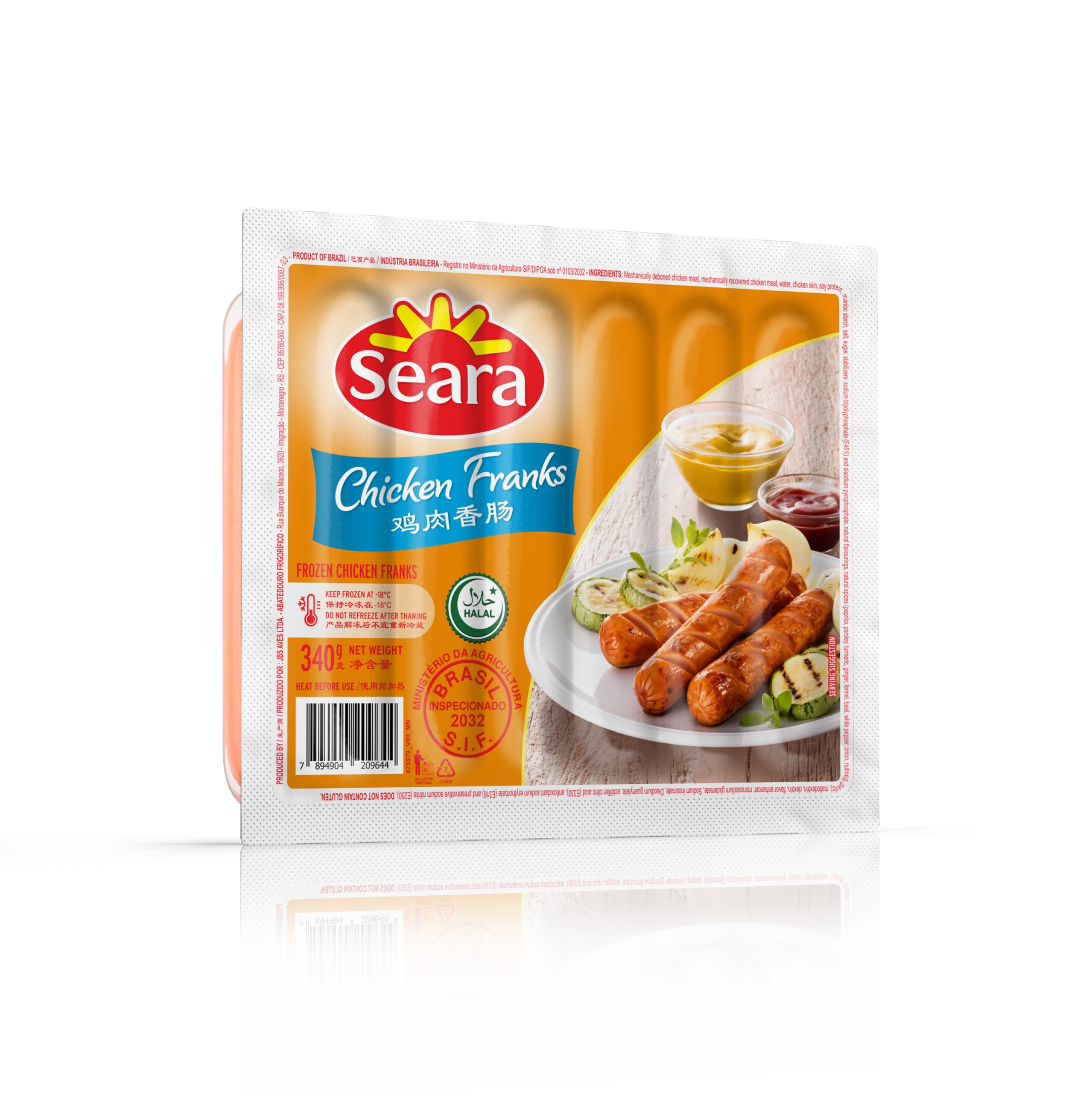 Seara Chicken Franks – High-Quality
